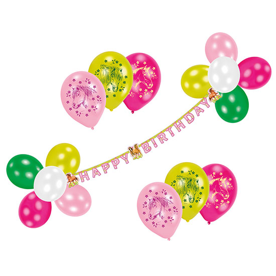 Geburtstag Ballons Pferd