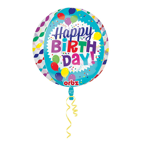 Geburtstag Ballons Orbz