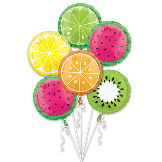 Motto Ballon Früchte