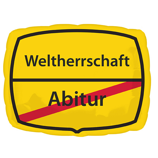 besondere Anlässe Ballon Abitur