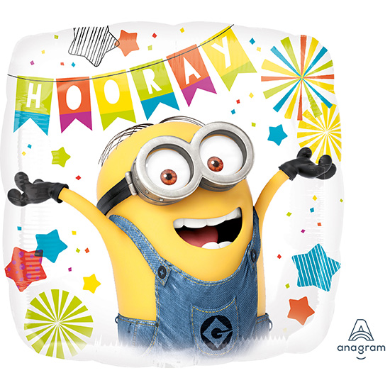 besondere Anlässe Ballon Minions Hooray
